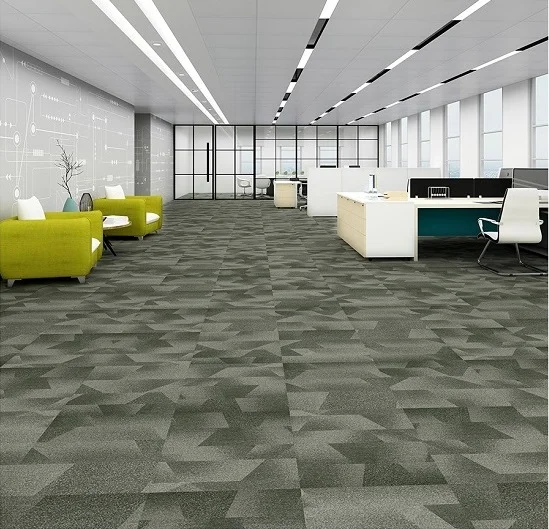 Nylon printed  Large size carpet tiles